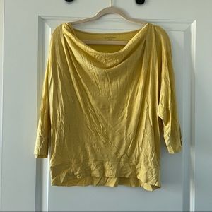 Eileen Fisher cowl neck top size M